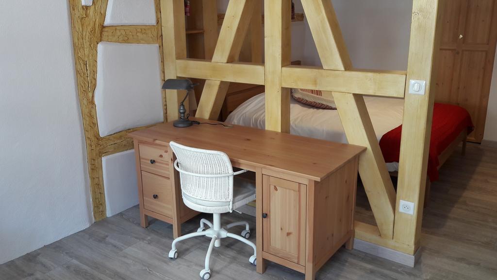 Appartement Avec Terrasse "Musslin" Colmar Buitenkant foto